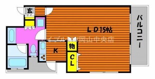 フローリアンコート弓之町の物件間取画像